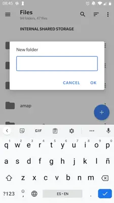 Material Files android App screenshot 4